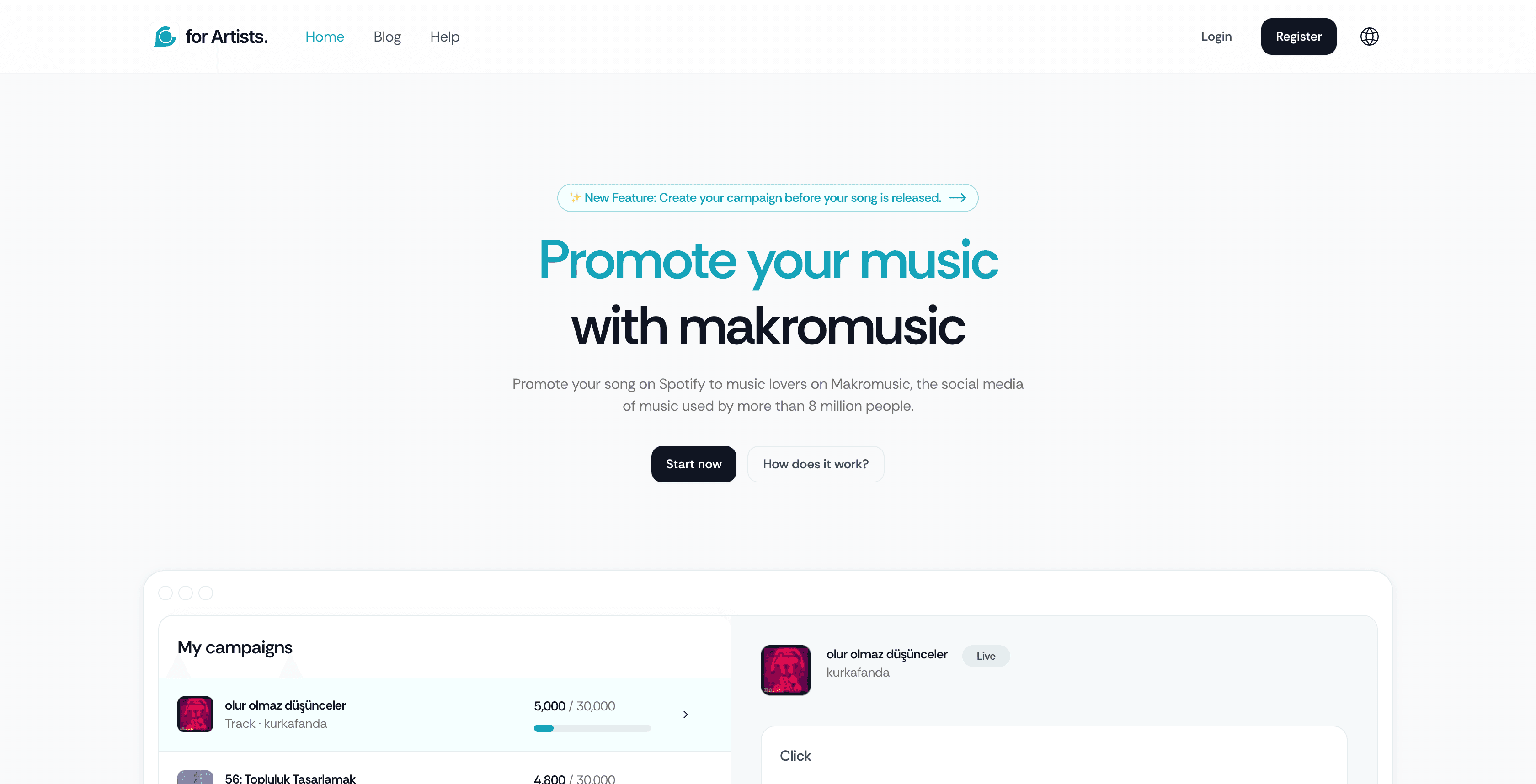 makromusic for Artists